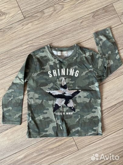 Джемпер и рубашка Zara, 6 лет (116 размер)