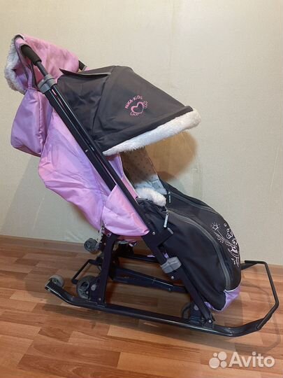 Санки коляска ника 7