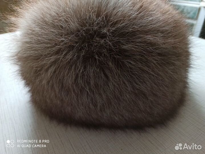 Шапка, песец