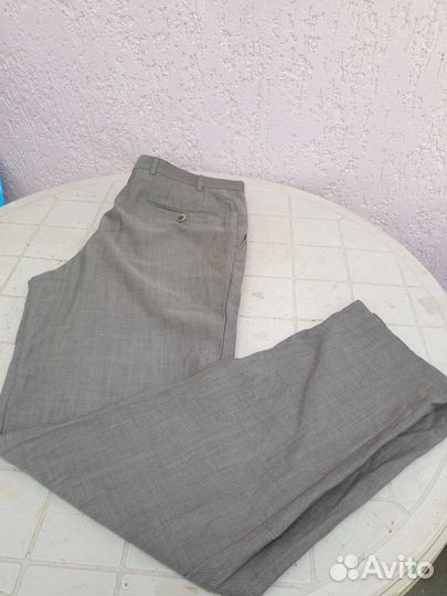 Брюки Летние Мужские Вискоза Лен Штаны 52