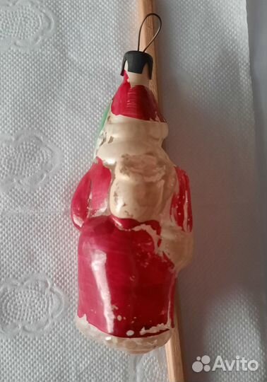 Ёлочная игрушка Дед мороз, УССР Киев, ранняя