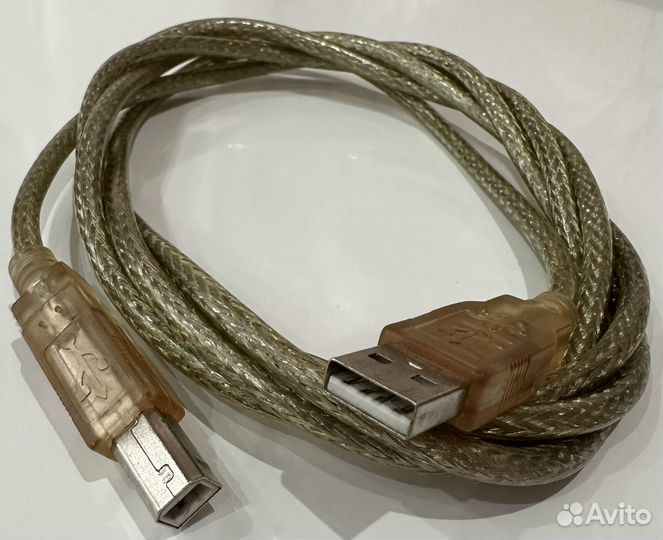 Кабель для принтера USB A - USB B