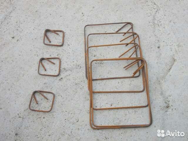 Изготовление хомутов для фундамента,колон,сваи