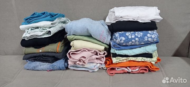 Детские вещи пакетом для девочки 128-134 рост