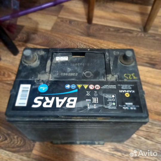 Аккумулятор автомобильный 75