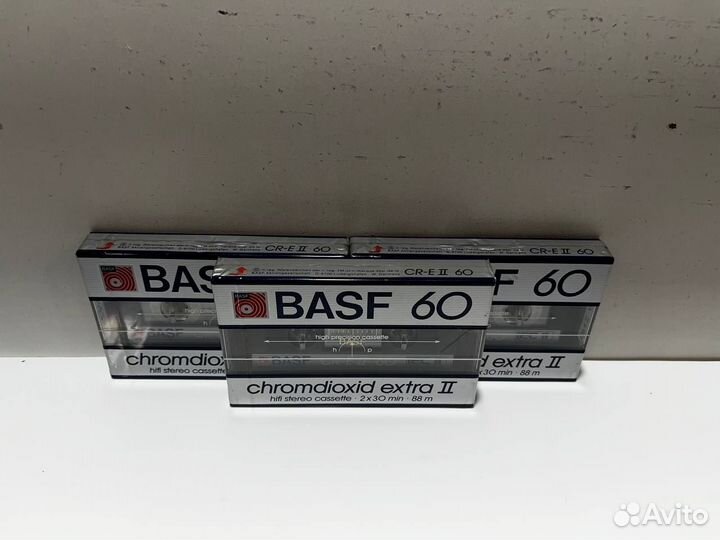 Basf 60 CR-E II Аудиокассеты Germany