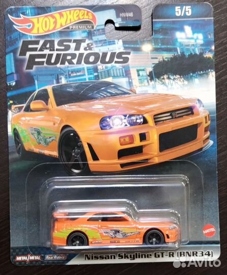 Hot Wheels Nissan Skyline r34