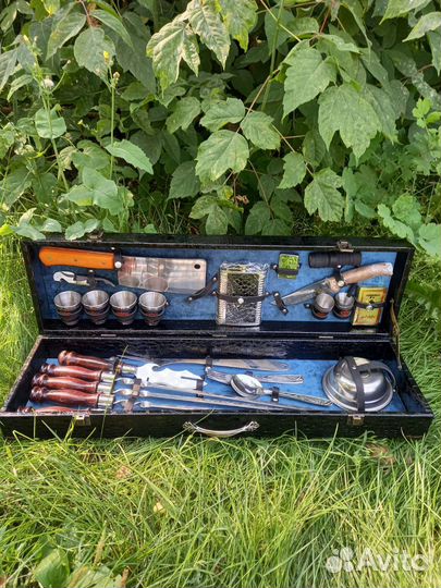 Набор шампуров в кейсе