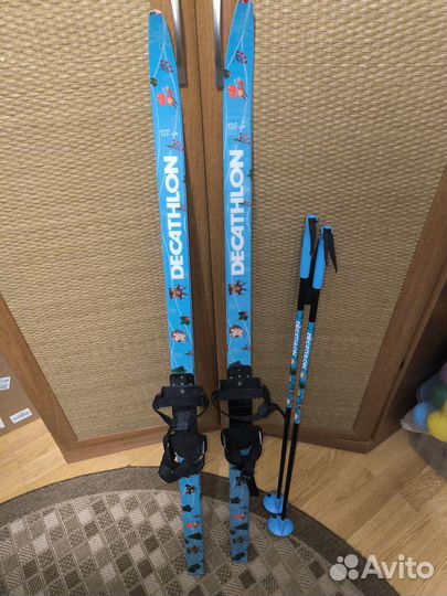 Лыжи детские 118 см