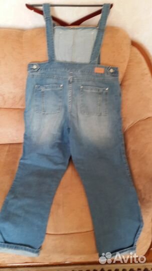 Женский джинсовый комбинезон softgrey