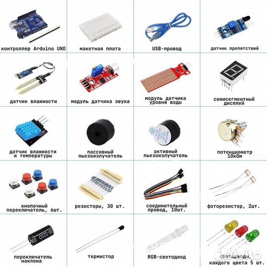 Набор для робототехники Ардуино Arduino