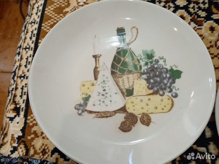 Винтажные тарелки 