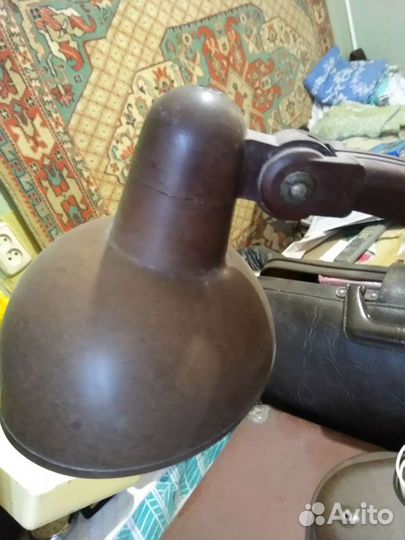 Раритет. Лампа настольная нквд