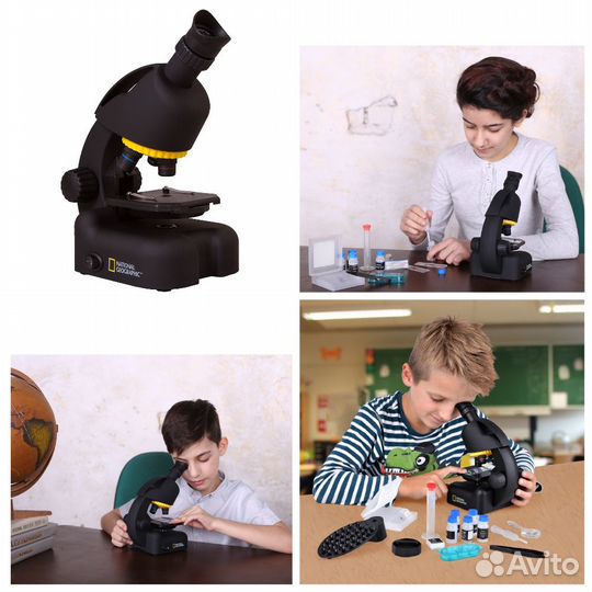 Микроскоп Bresser National Geographic 40-640x