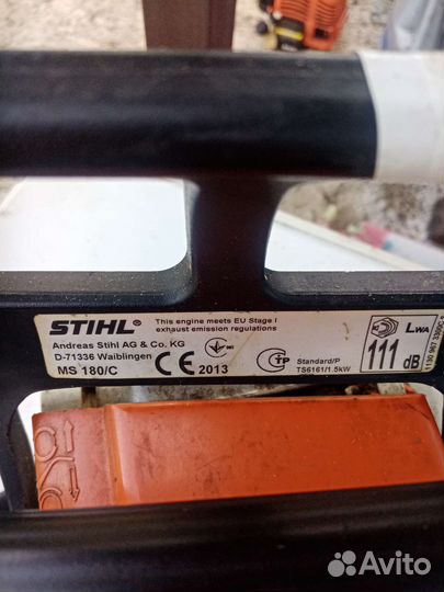 Бензопила штиль 180 бу