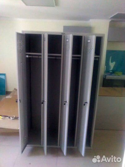 Шкаф металлический для одежды Практик LS 41