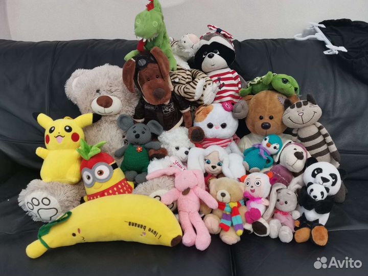Мягкие игрушки в идеальном состоянии