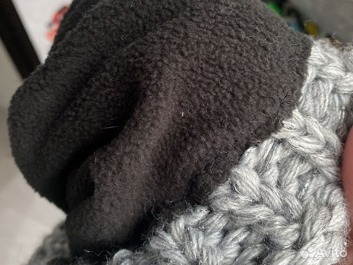 Шапка зимняя женская вязанная