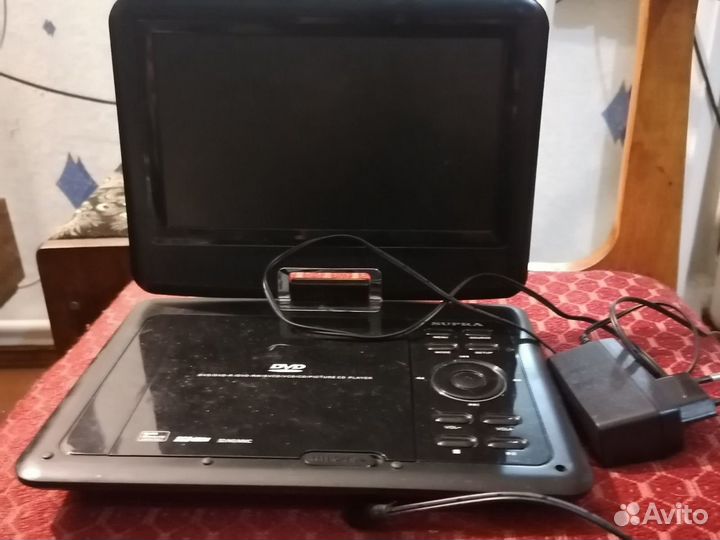 Портативный DVD плеер supra
