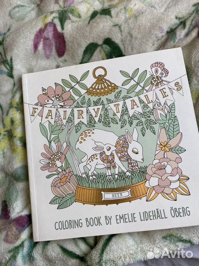 Раскраска антистресс Fairytales