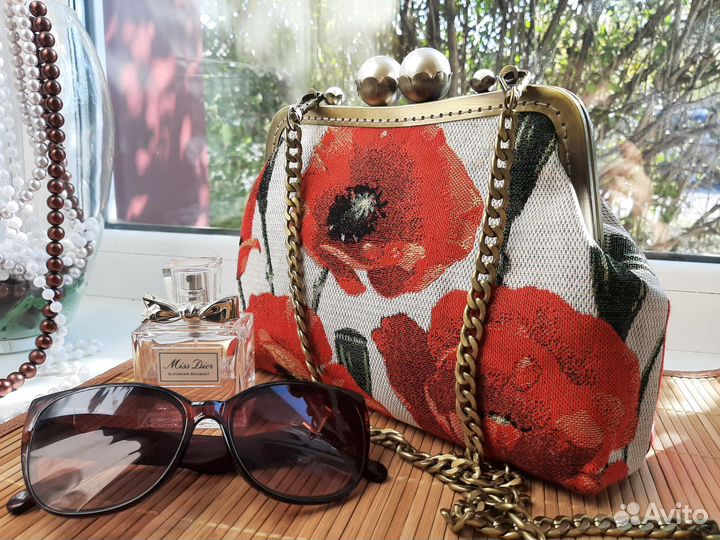Сумочка дамская, ручная работа