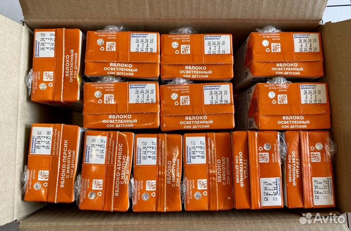 Соки и фруктовое пюре