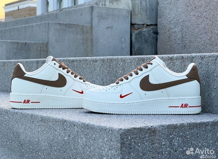 Кроссовки мужские Nike Air Force 1 Yohood Rice