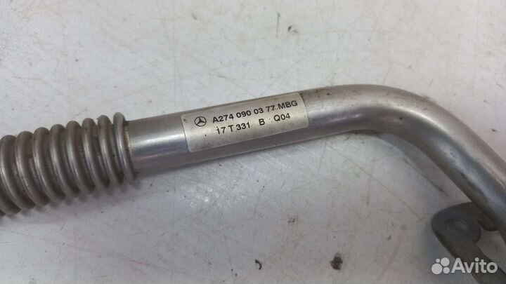 Трубка турбины нижняя M274 Mercedes GLC C253