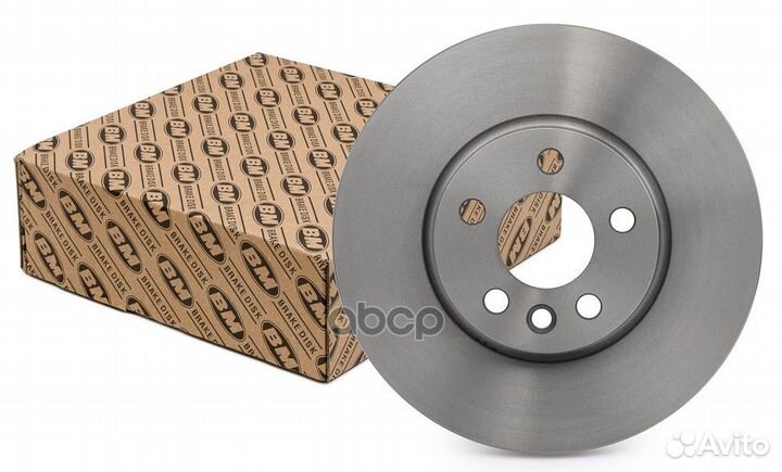 BD V 131 Диск тормозной передний вентилируемый