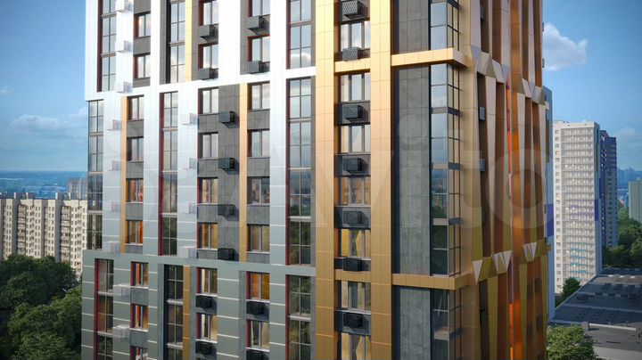 2-к. квартира, 73,5 м², 8/21 эт.