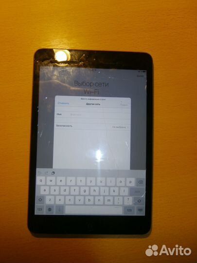 iPad mini A1455 треснут тачскрин