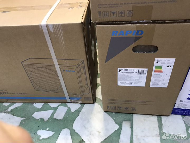 Сплит система новая в наличии холод/тепло 21м2