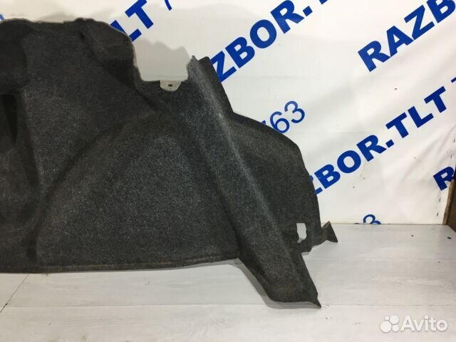 Обшивка багажника левая volkswagen polo 5 1.6 мт с