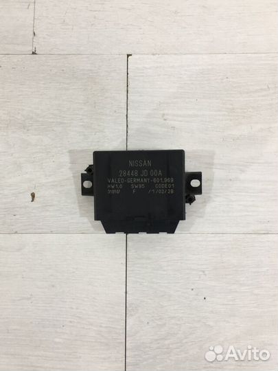 Блок управления парктроником nissan qashqai J10 2
