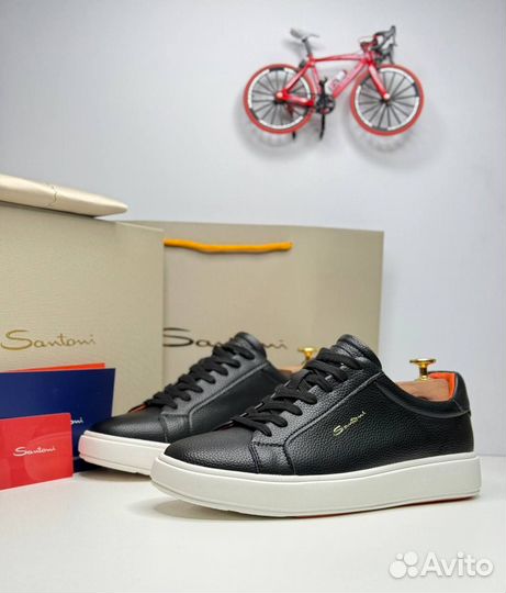 Мужские кроссовки Santoni премиум