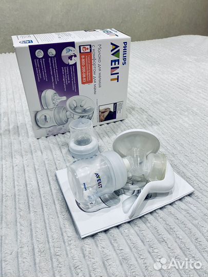 Молокоотсос avent ручной
