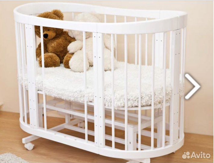 Овальная кроватка Паолина Красная звезда