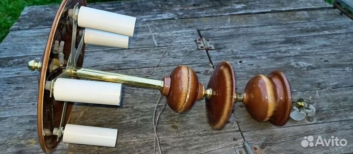 Люстра керамика СССР