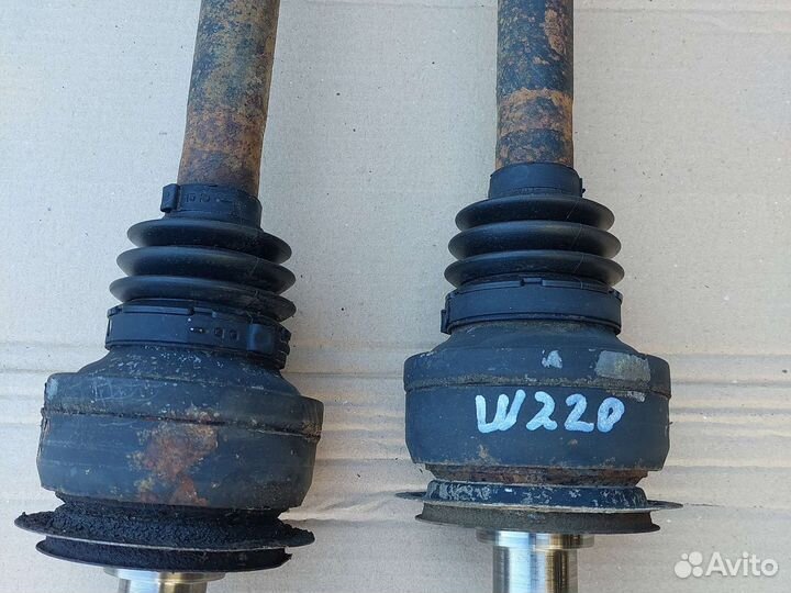 Привод задний левый правый Mercedes W220 S350