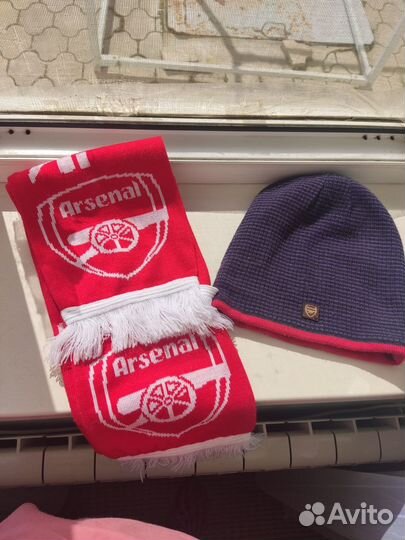 Шапка + шарф arsenal F.C. 12\13