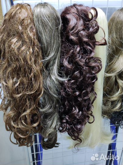 Шиньоны, длинные