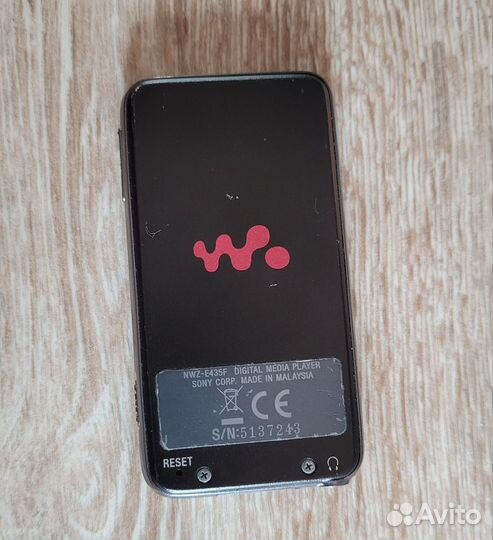 MP3 плеер Sony Walkman