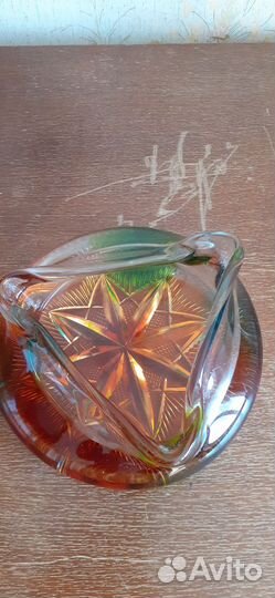 Хрустальная пепельница СССР