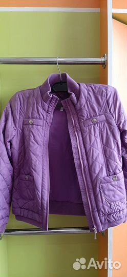 Куртка утепленная, весна-осень, для девочки 134