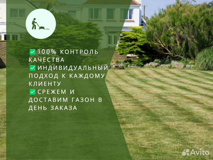 Укладка и продажа рулонного газона