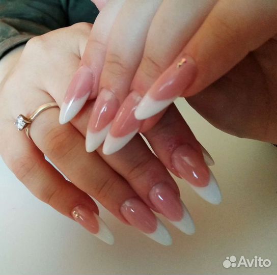 Акриловое, гелевое наращивание ногтей