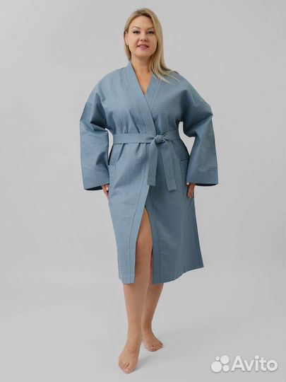 Халат банный вафельный Артикул 731 - 728