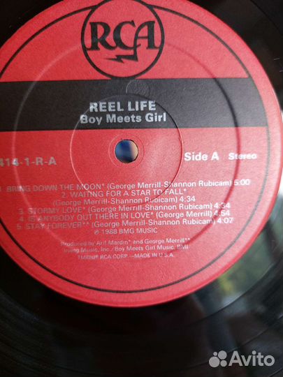 Винил Boy meets girl оригинал