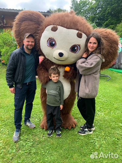 Поздравление от ростовой куклы Ушастика