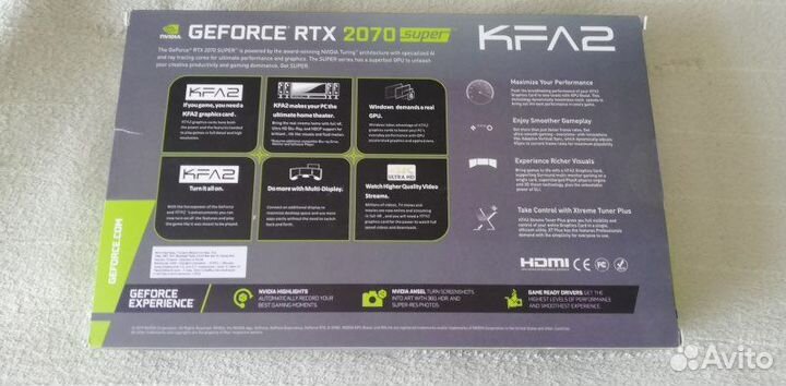KFA2 GeForce RTX 2070 Super EX Gamer